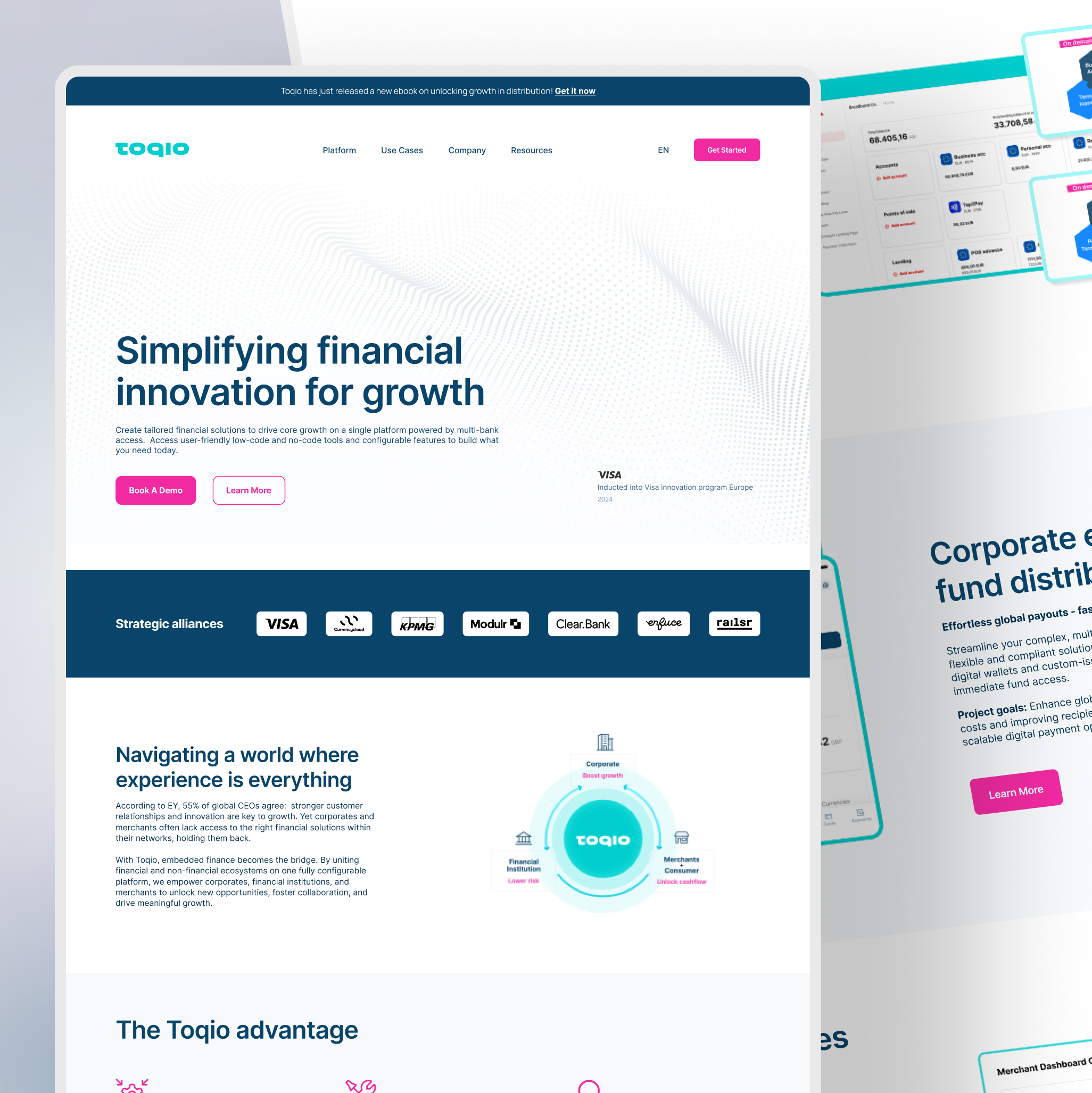 Sparkr SVO web design