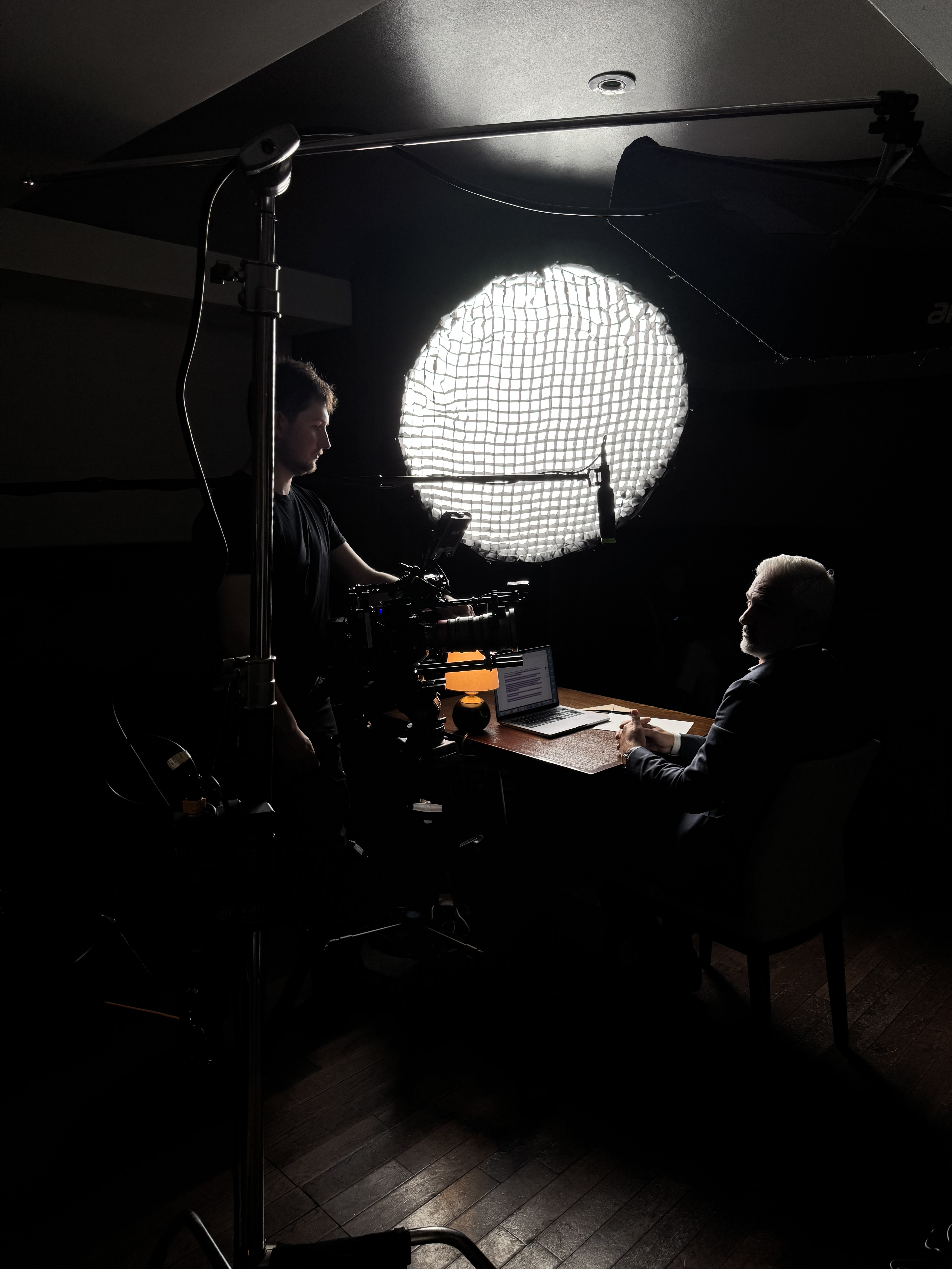 On set