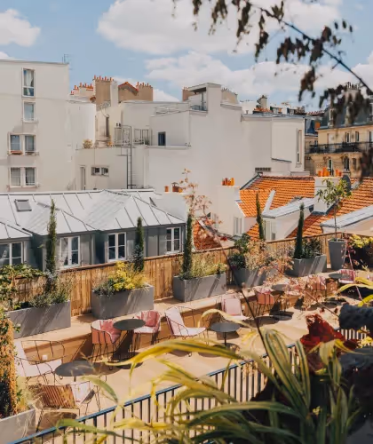 Terrasse et Rooftop Orso Hotels Paris