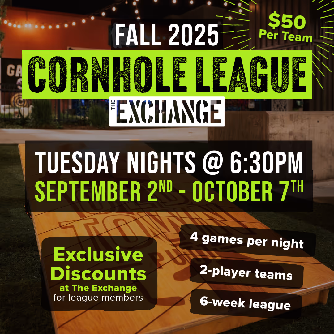 Fall 2025 Cornhole league