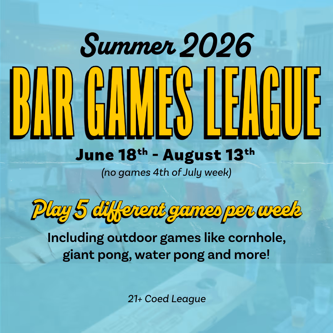 Summer 2026 Old Town Putt Bar Games League starting June 18th