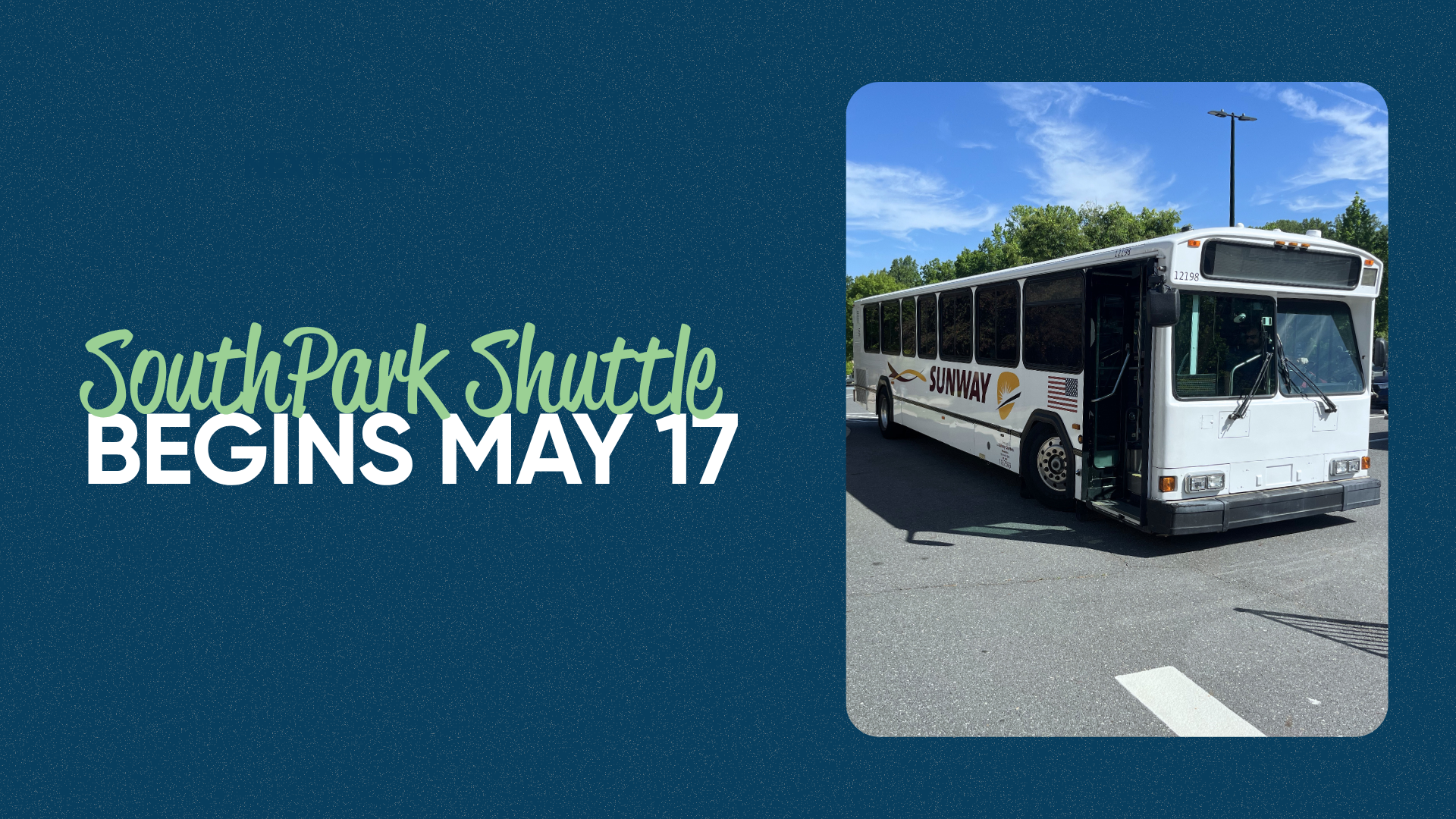 SouthPark Shuttle Begins
