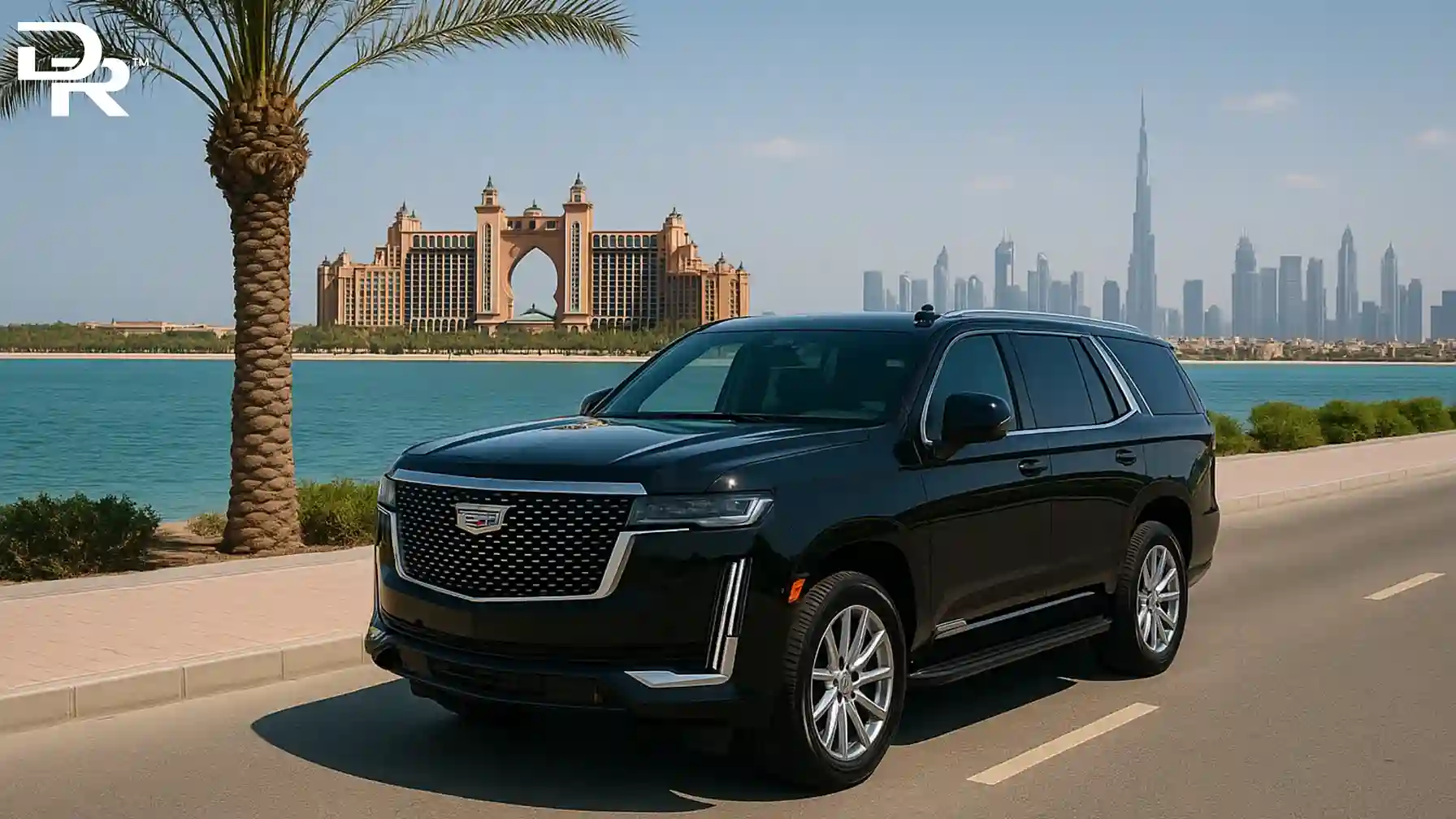 Rent Cadillac Escalade Near Palm Jumeirah Dubai