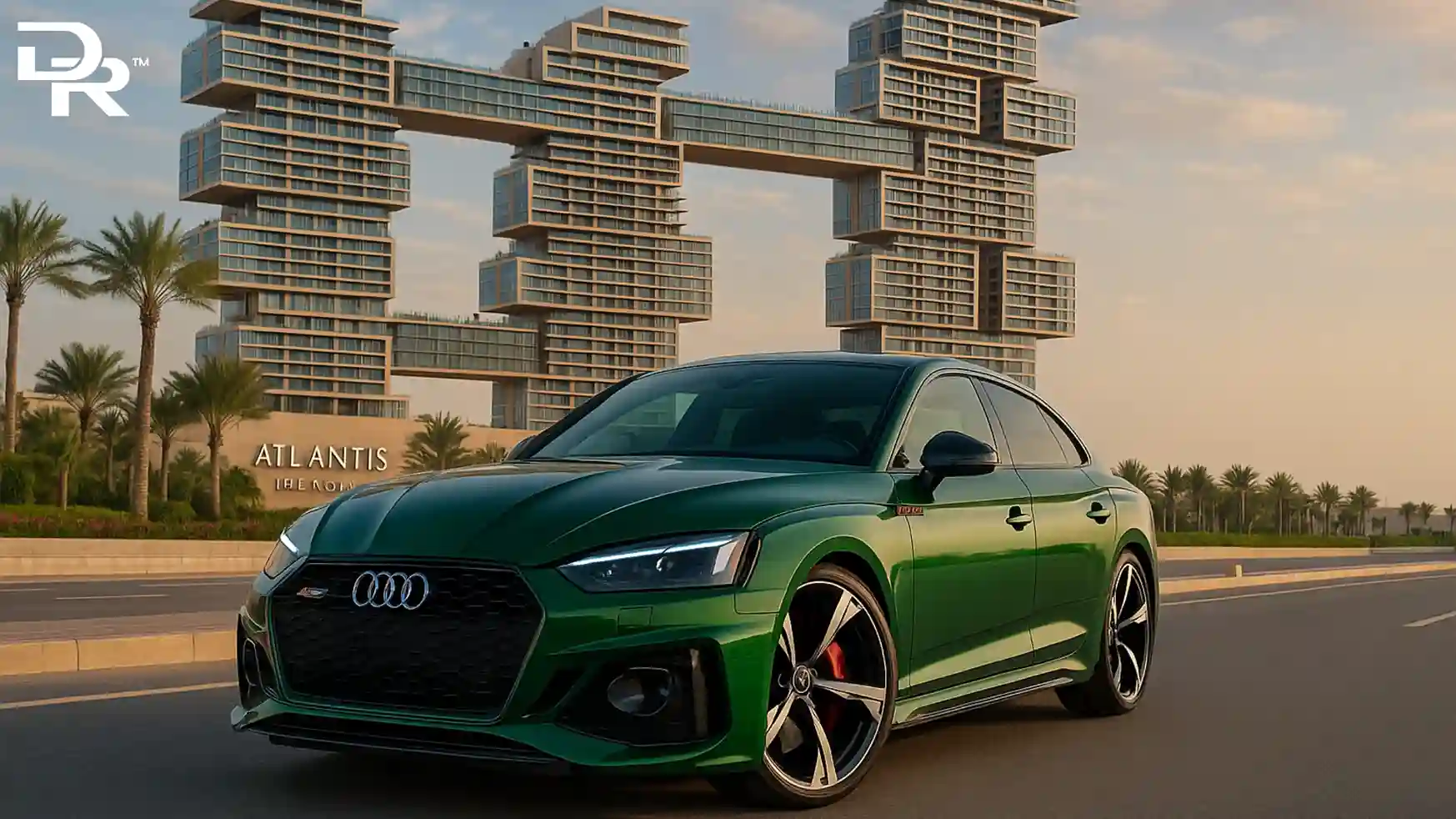 Rent Audi RS5 Near Atlantis The Royal