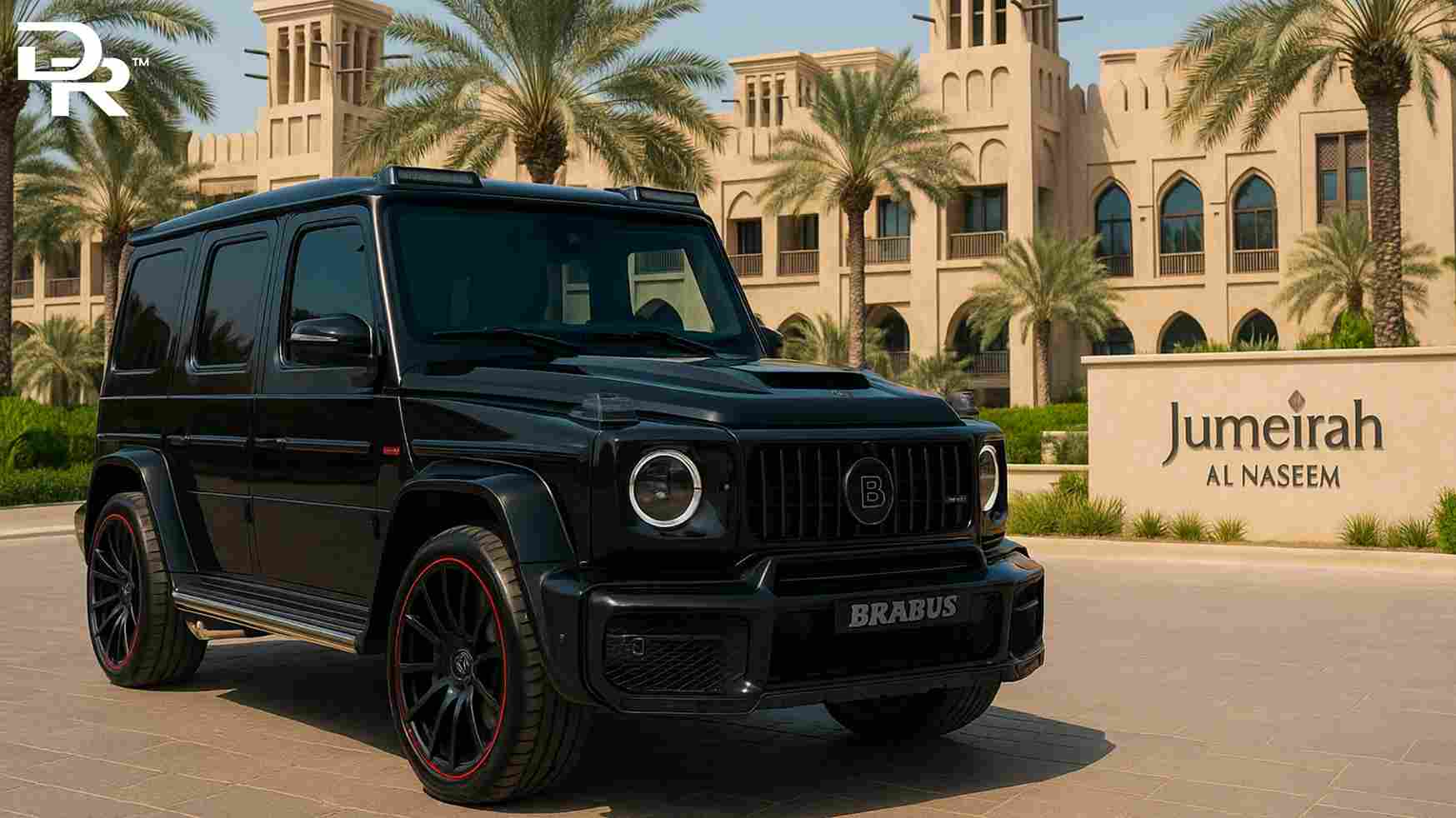 Rent Mercedes Benz Brabus G800 Near Jumeirah Al Naseem