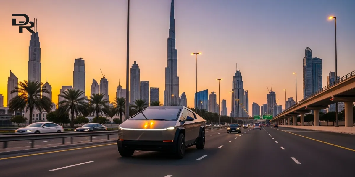 Tesla Cybertruck in Dubai