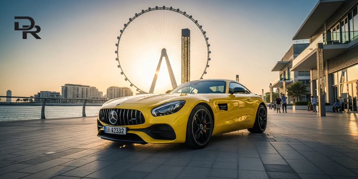 Rent Mercedes-AMG GTC Near Bluewaters Island