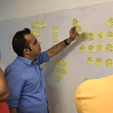 Boomer Design Sprint session