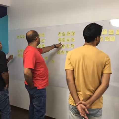 Boomer Design Sprint session