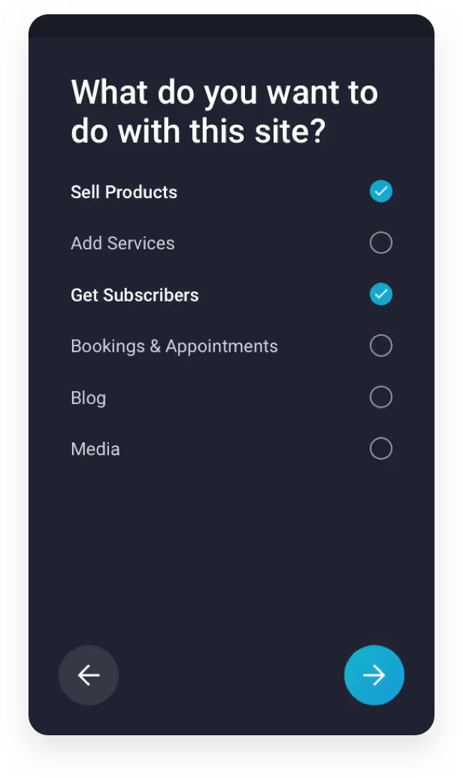 Boomer UI design prototype