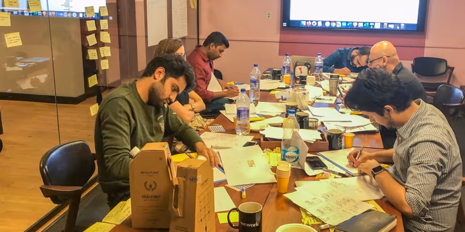 TripAbrood Design Sprint ideation