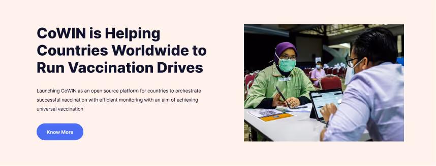 cowin is helping the countries