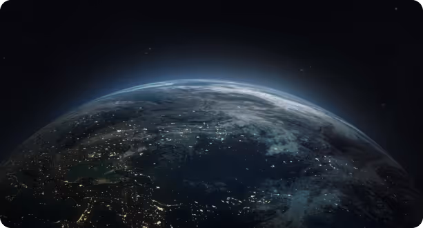 Image of earth from sky