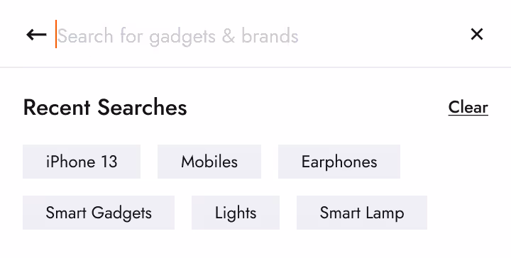 Search bar image