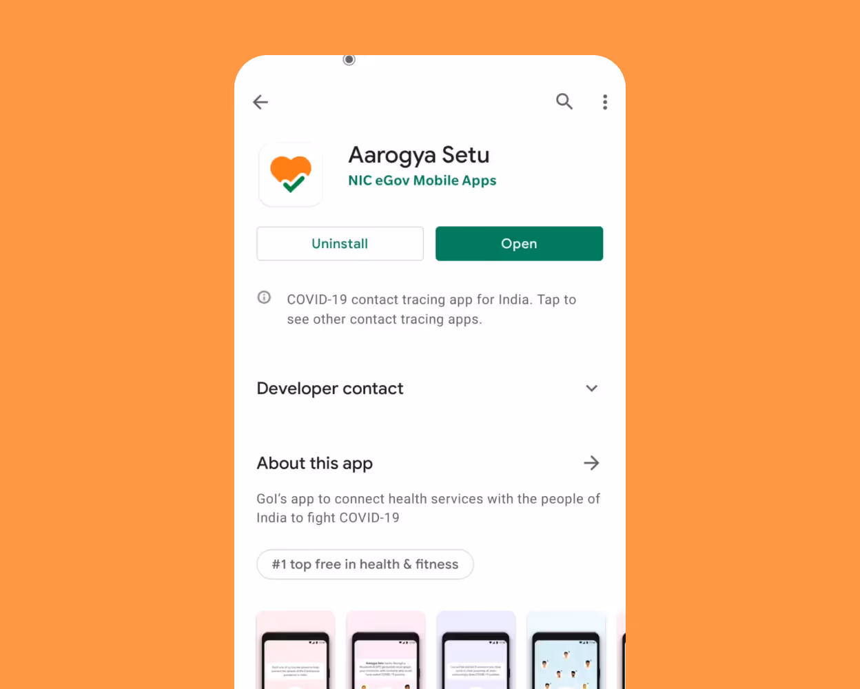 Aarogya Setu-Onboarding