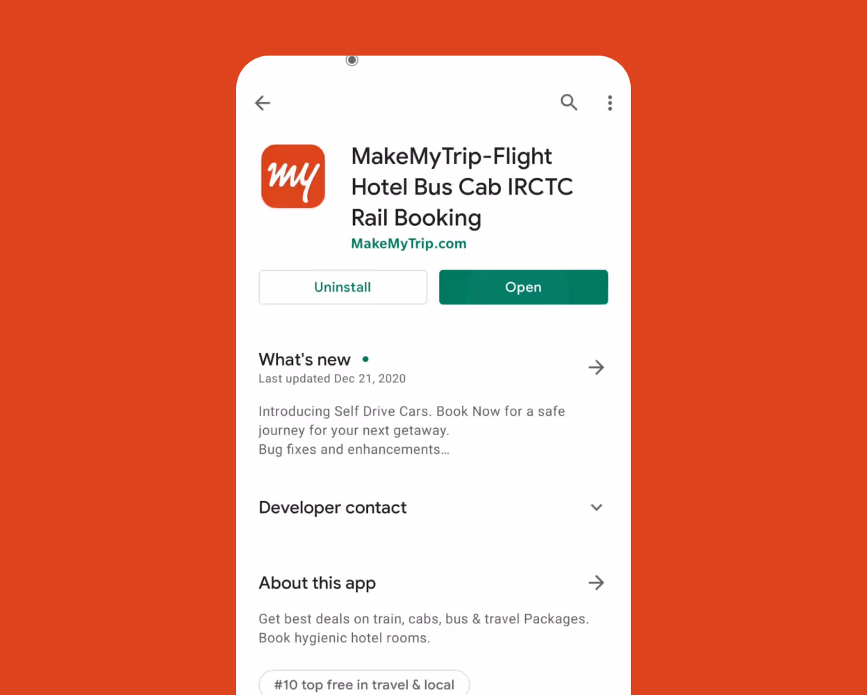 MakeMyTrip-Onboarding