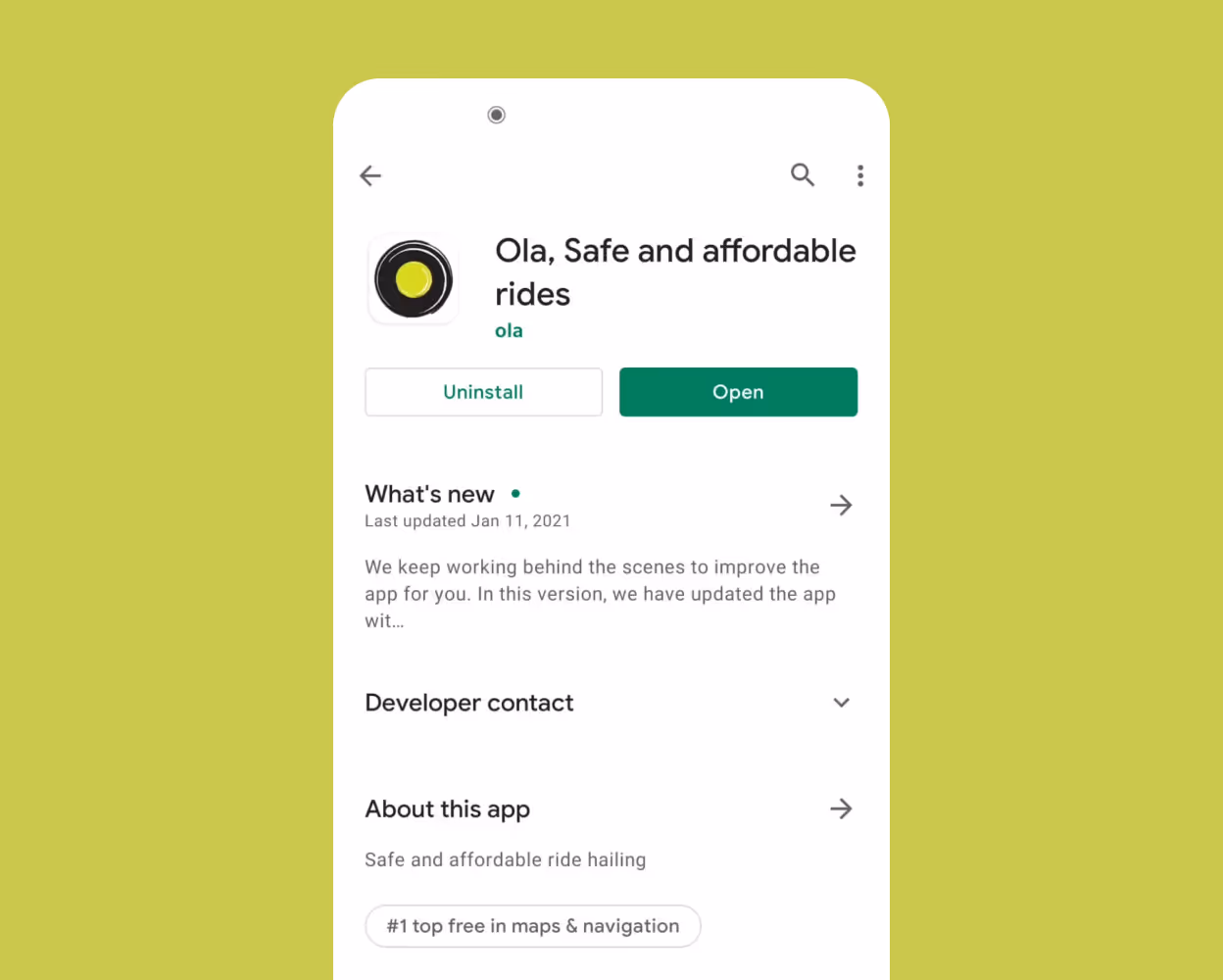 Ola-Onboarding & Booking