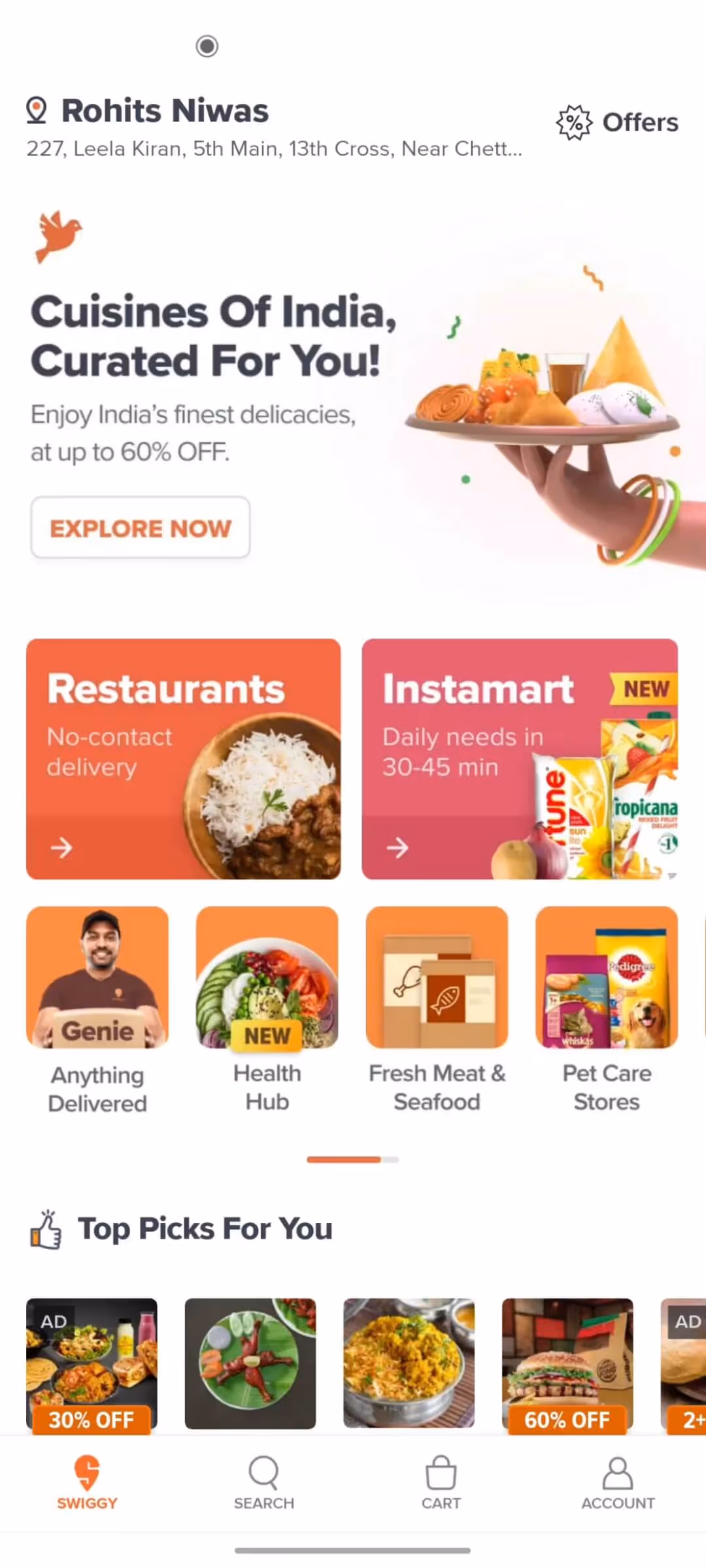 Swiggy-Ordering