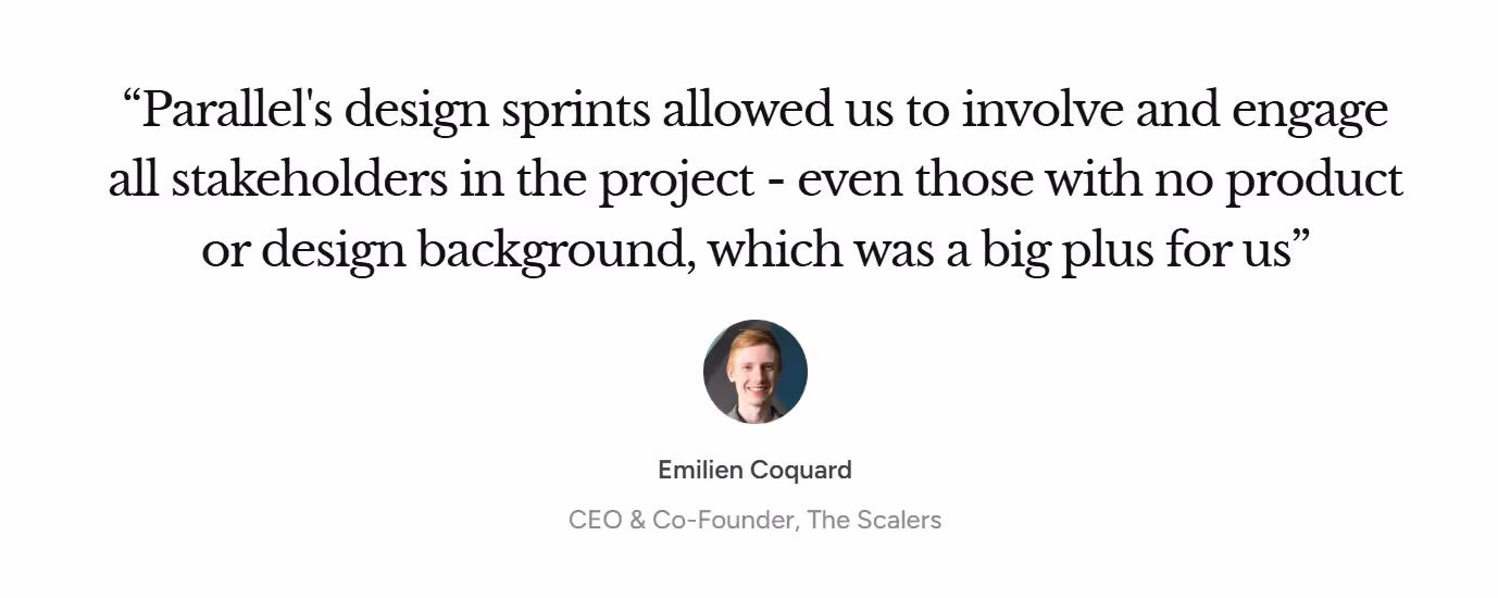 Why Parallel is often the right choice for startups?