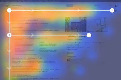 Interface design and visual hierarchy