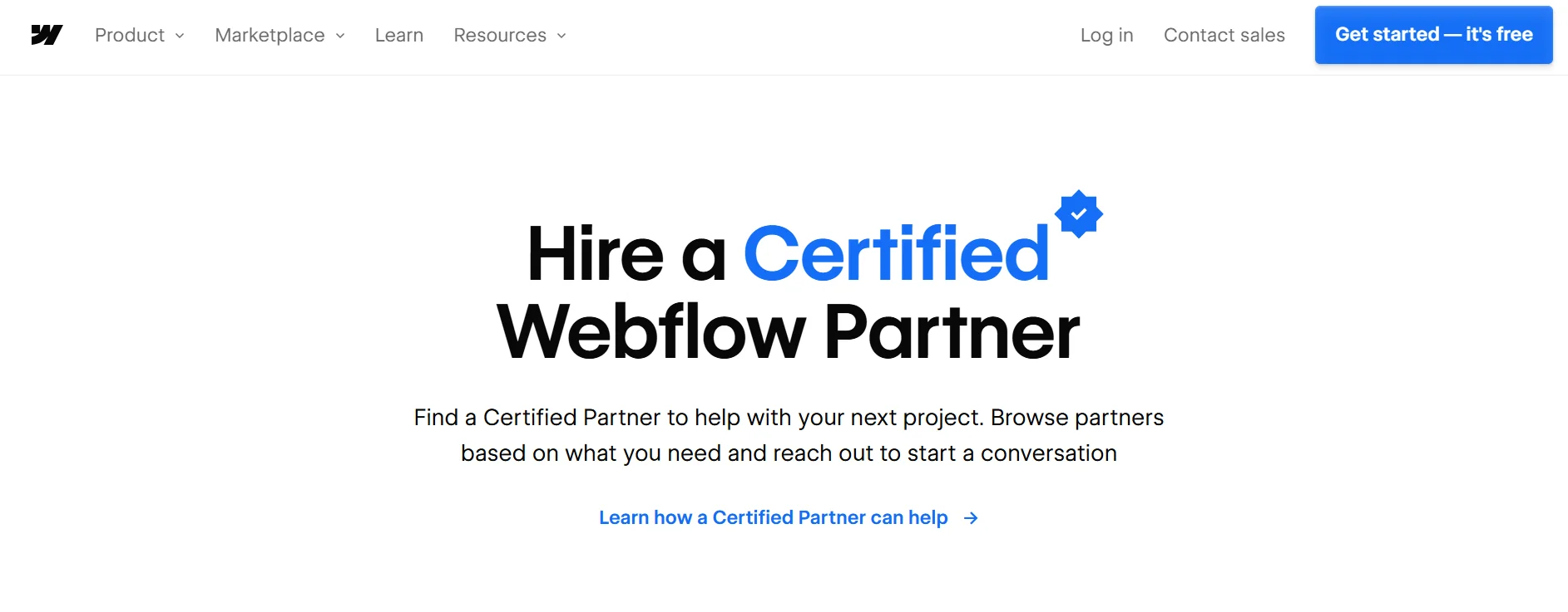 Webflow enterprise partners