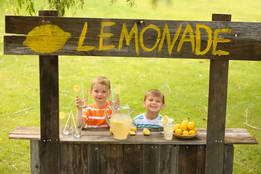 The lemonade stand