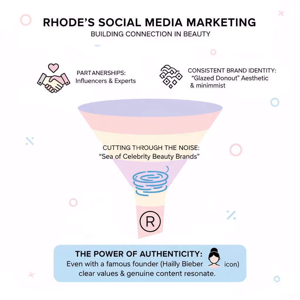 Rhode’s social media marketing