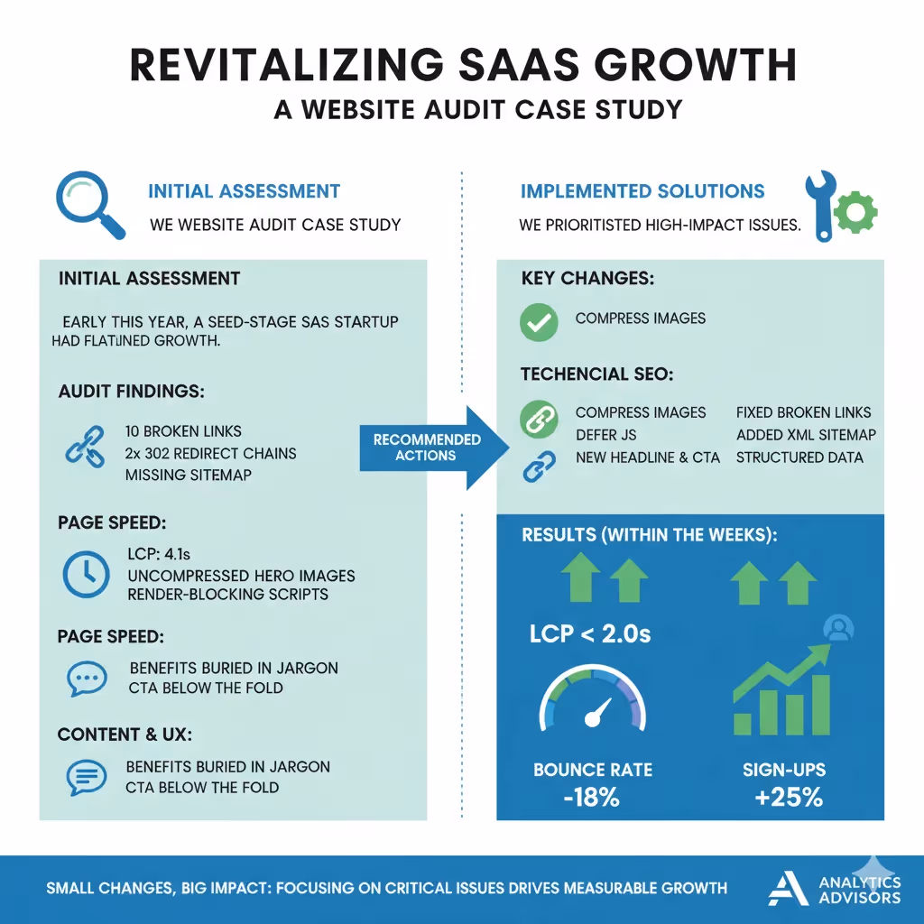 Case study: applying the audit