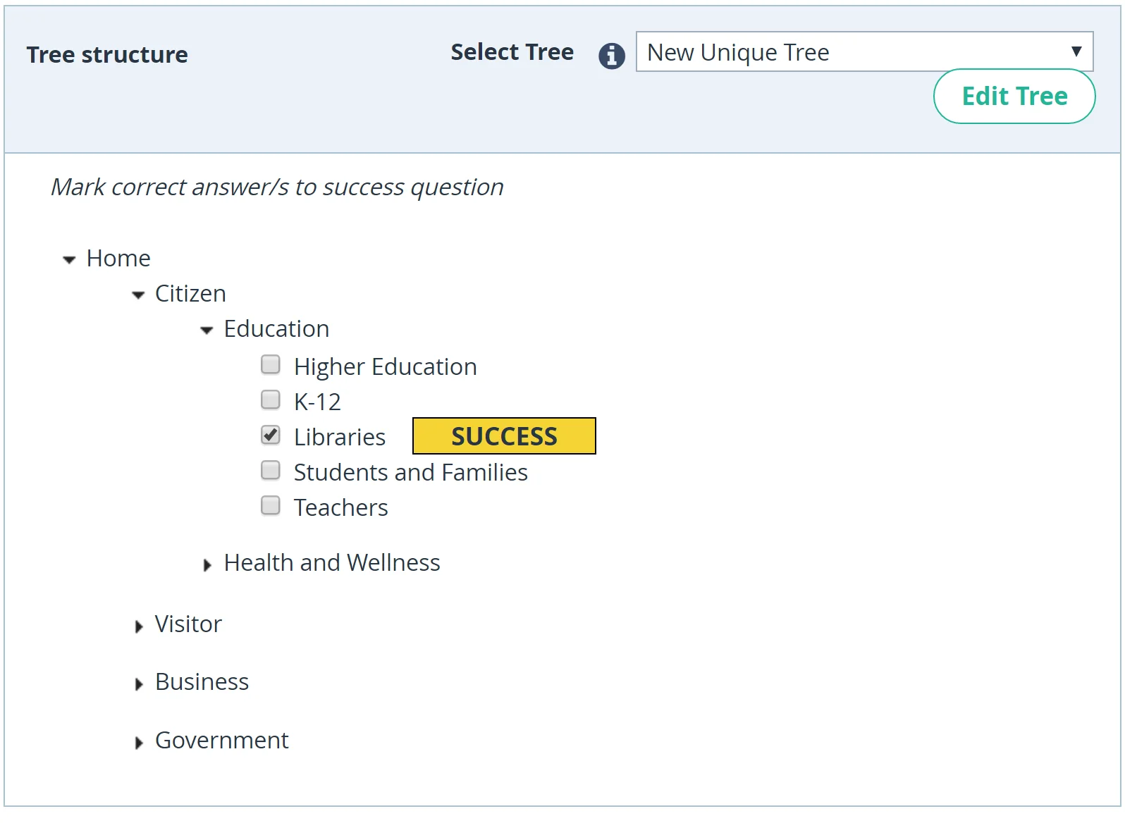 What is tree testing?