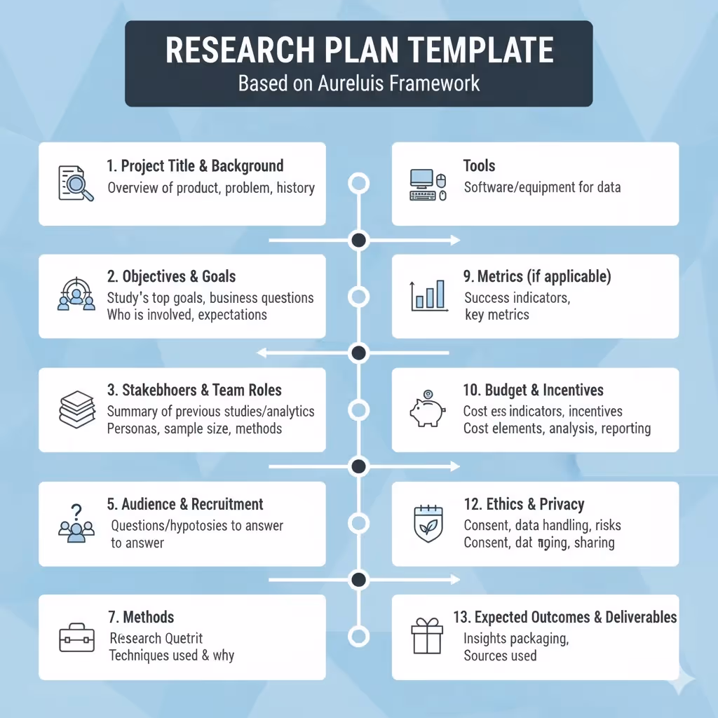 Research plan template outline