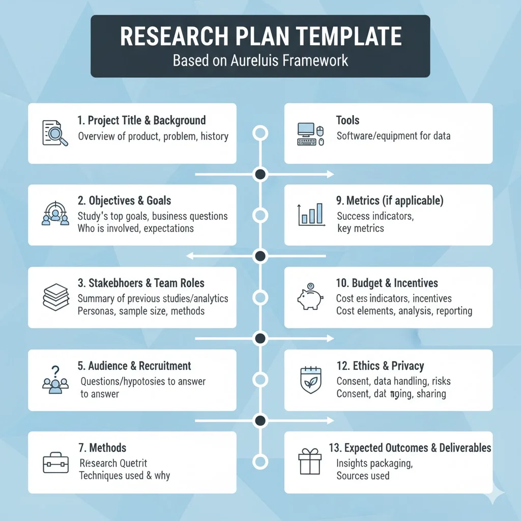Research plan template outline