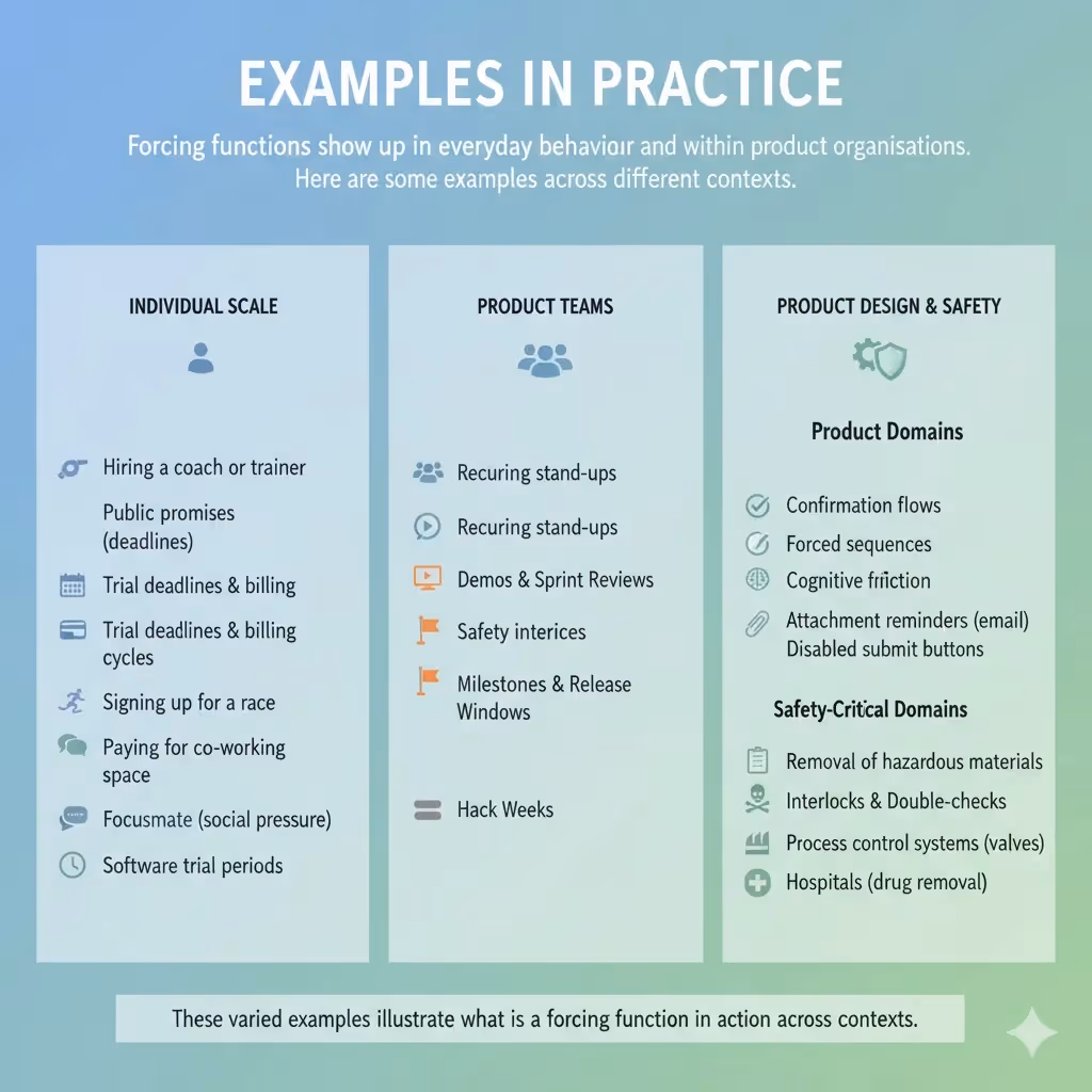Examples in practice