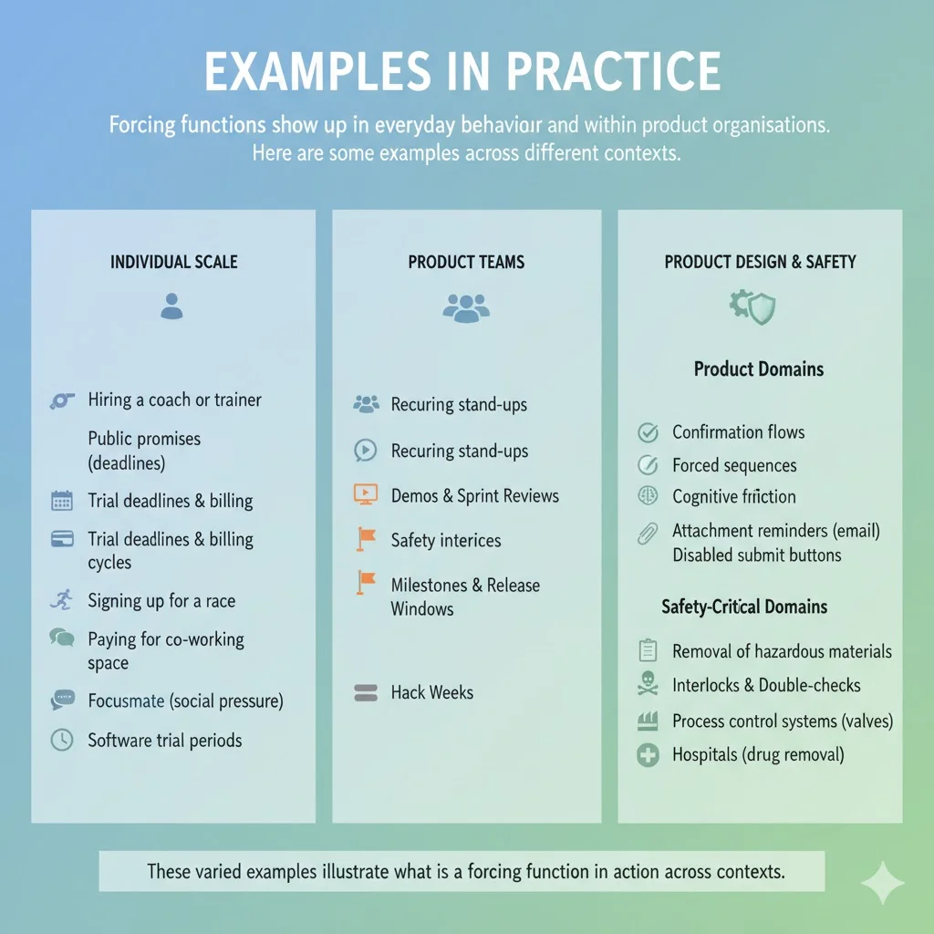 Examples in practice