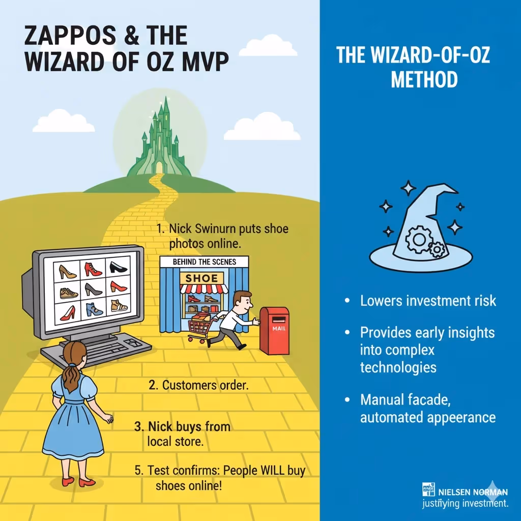 Zappos & the Wizard of Oz MVP
