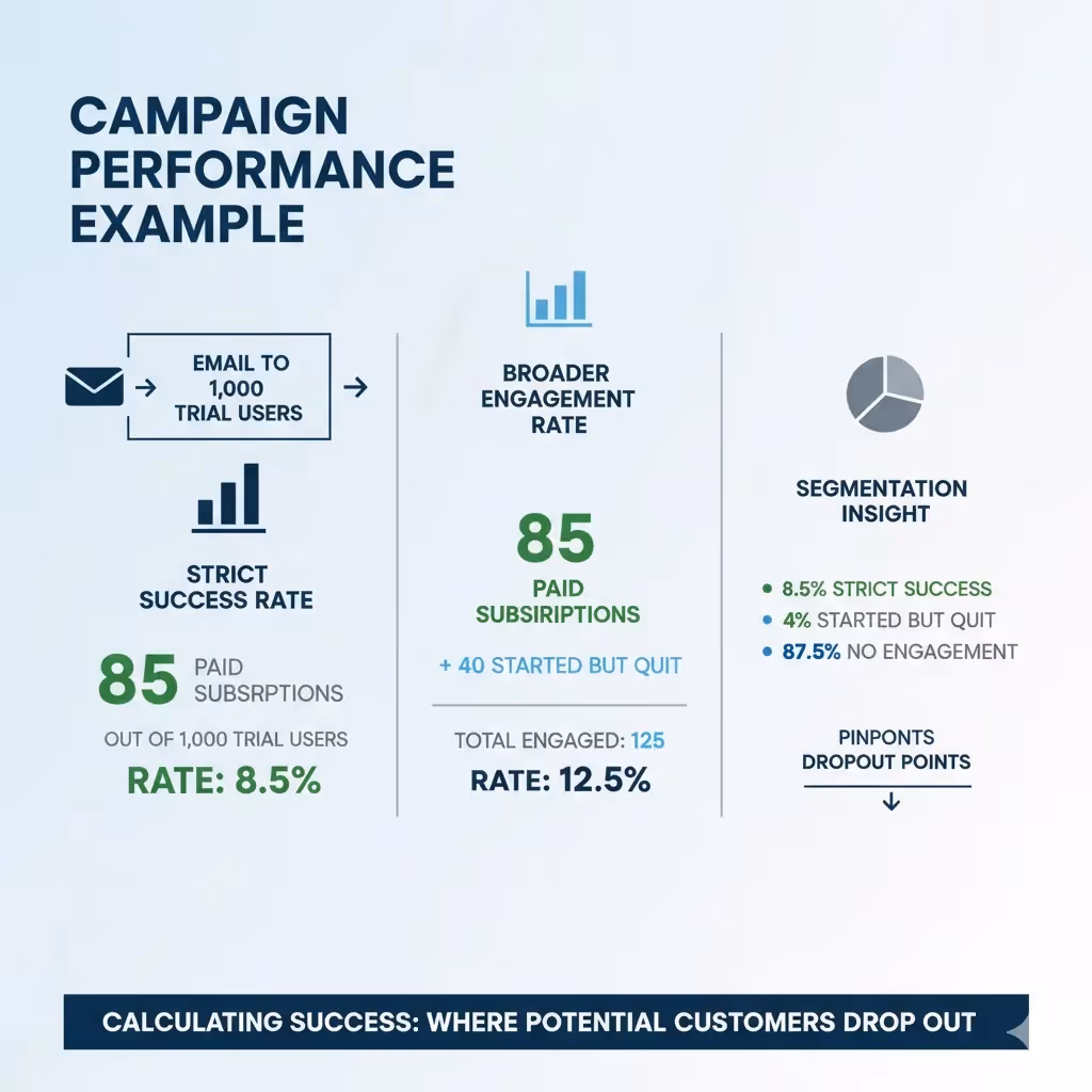 Campaign performance example