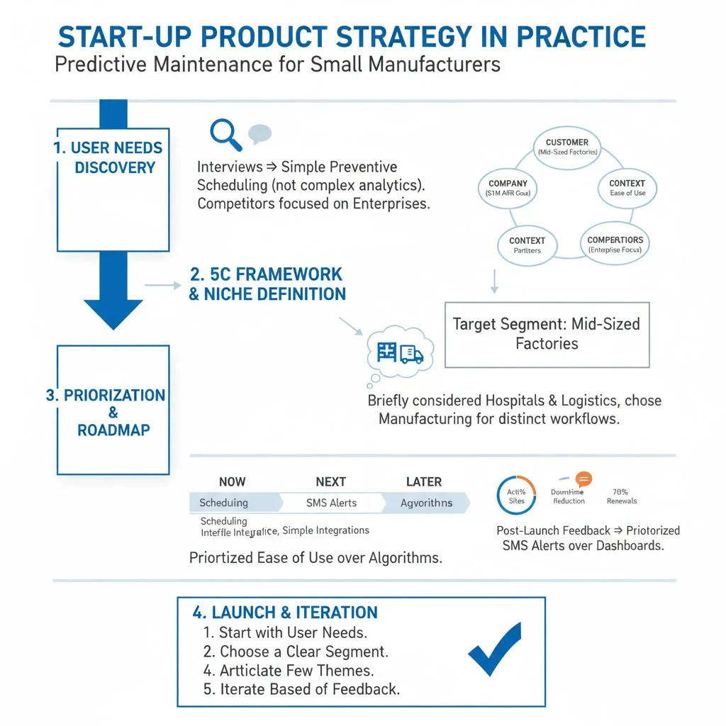Example walkthrough: applying the process