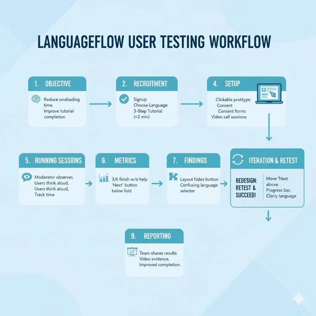 Example workflow / case study