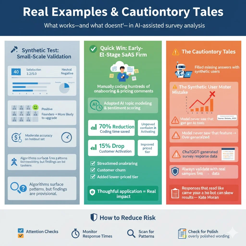 Real examples and cautionary tales