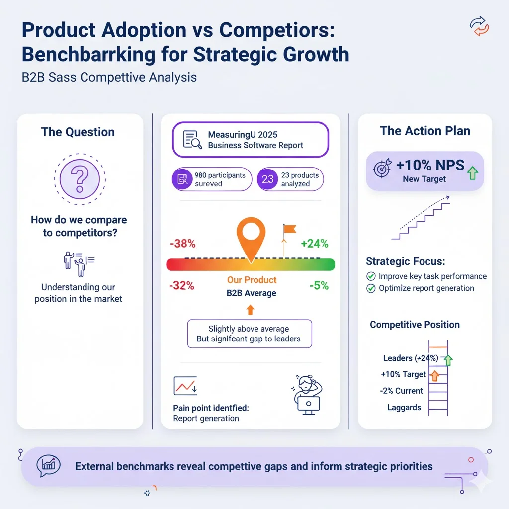 Product adoption vs competitors