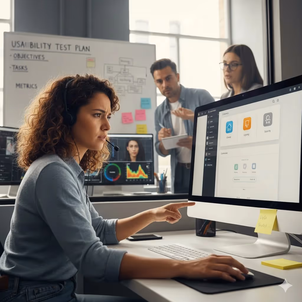 Usability testing and interface design