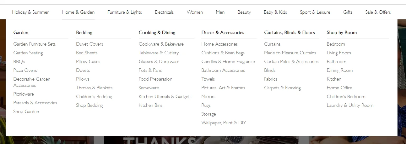 What Is a Mega Menu?