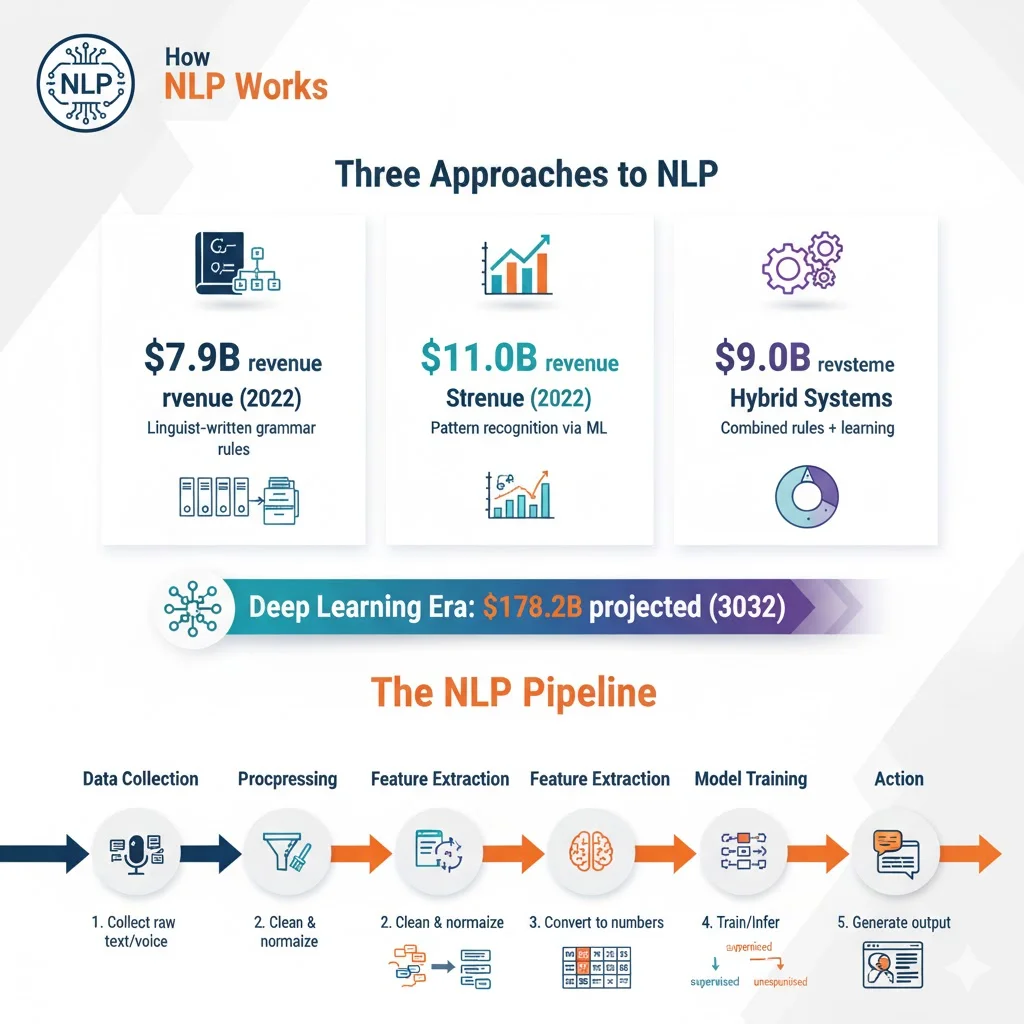 Rule‑based, statistical and deep‑learning approaches