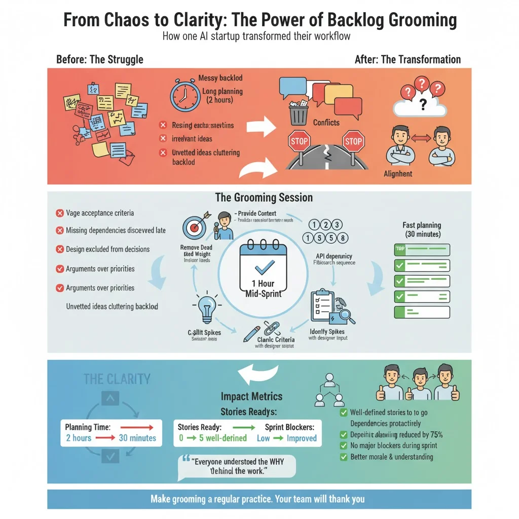 A hypothetical scenario: from chaos to clarity