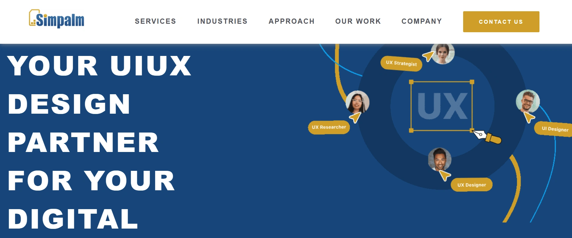 Simpalm — Web design & SaaS UI/UX