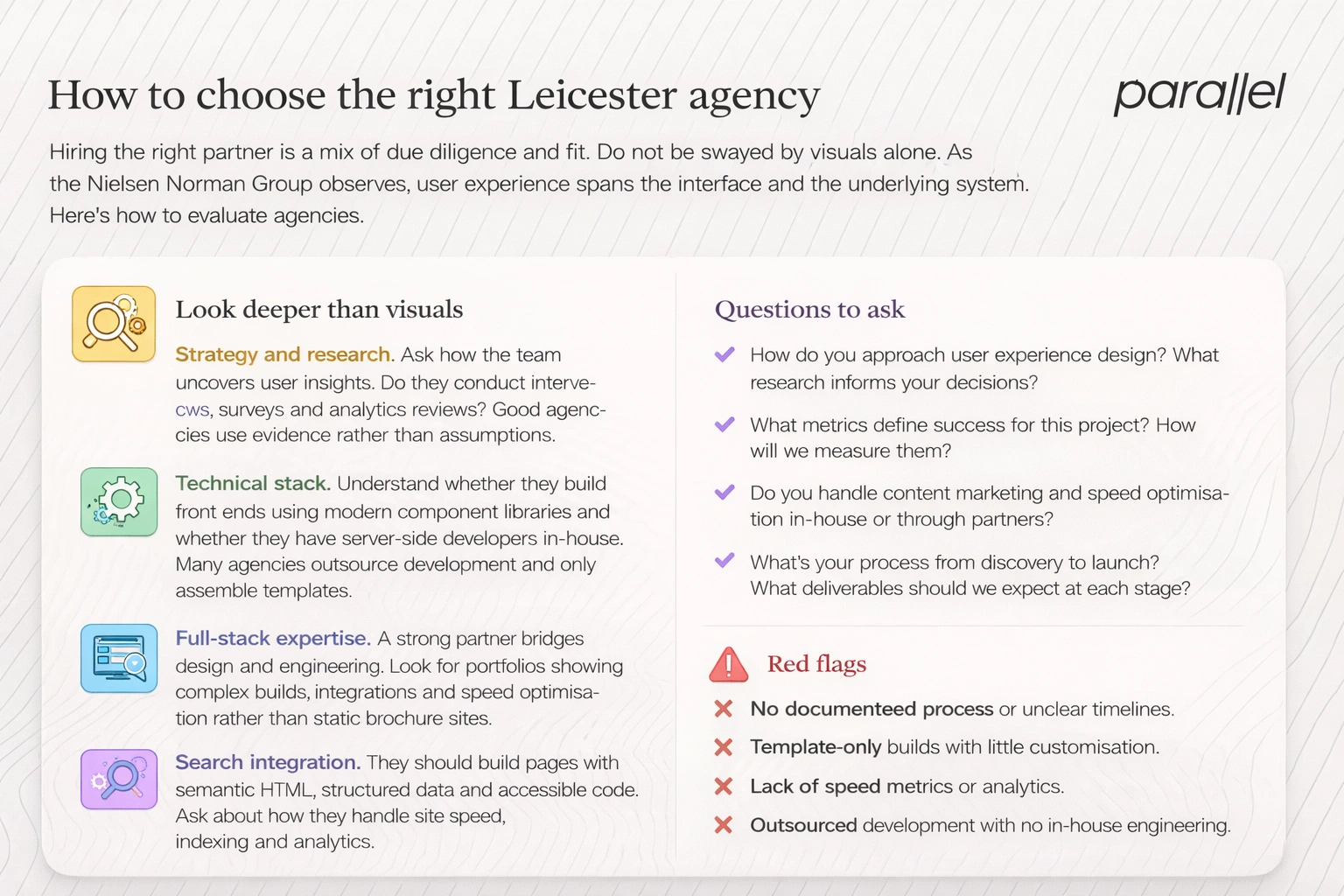 How to choose the right Leicester agency