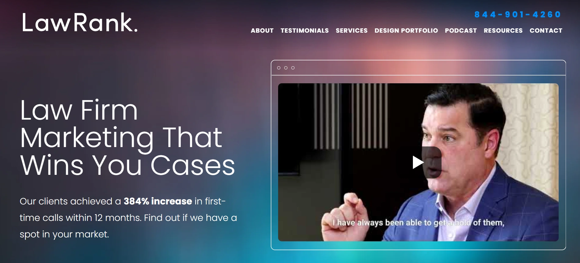 LawRank – search specialists