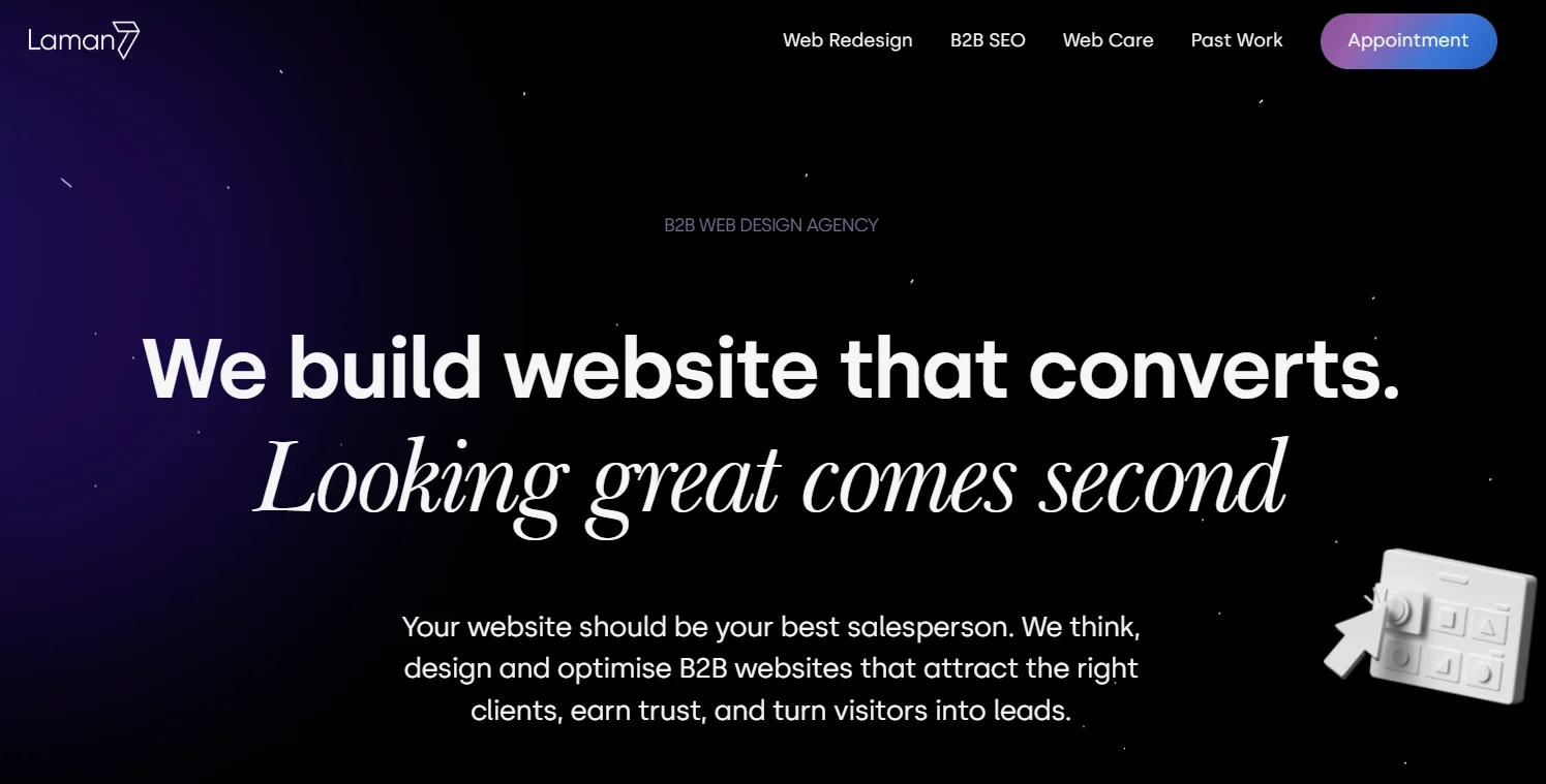 Laman7 – custom web design & brand identity