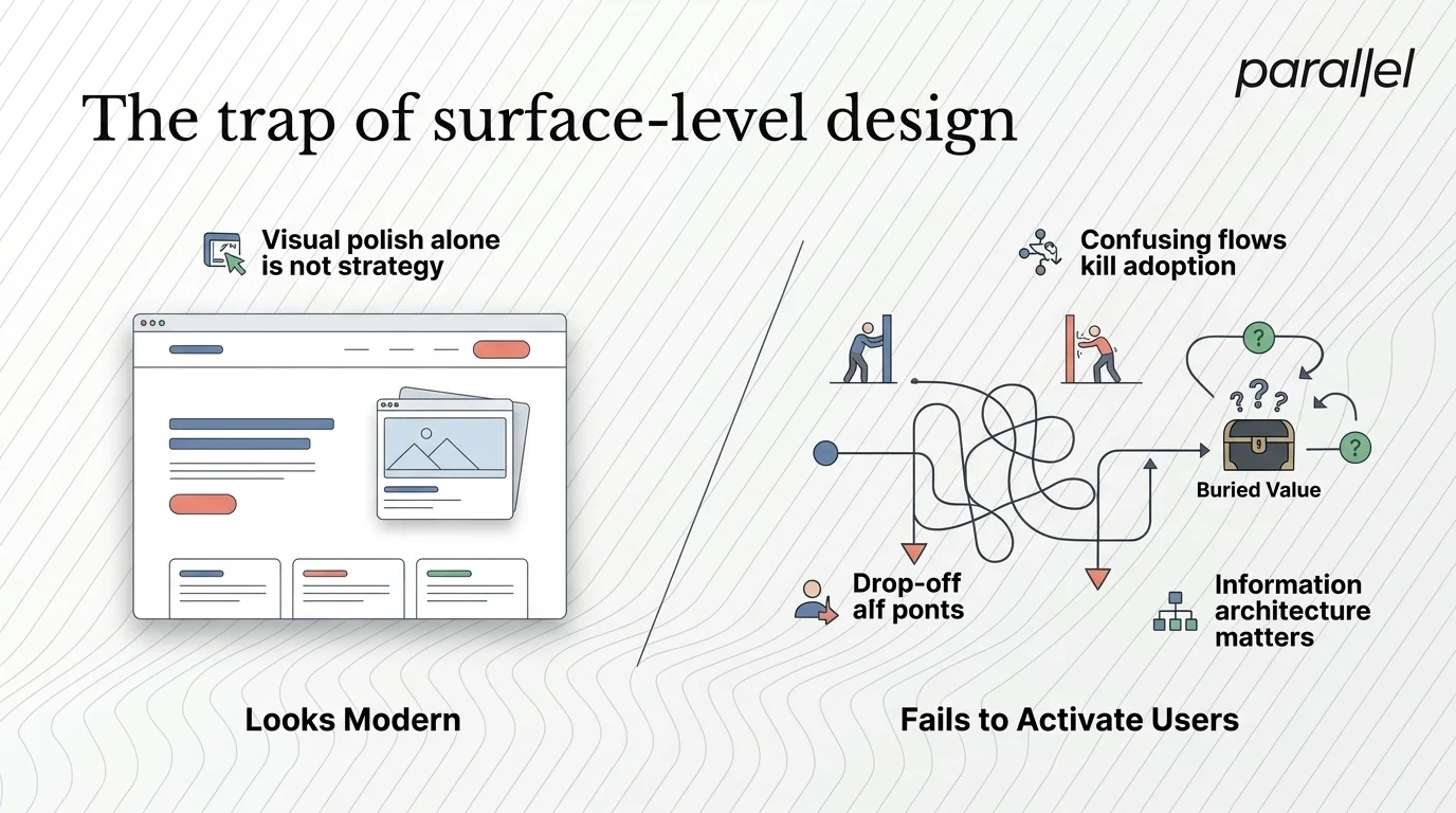 The trap of surface-level design