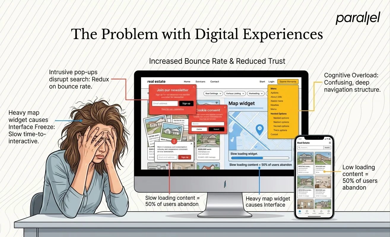 The problem with most real estate digital experiences