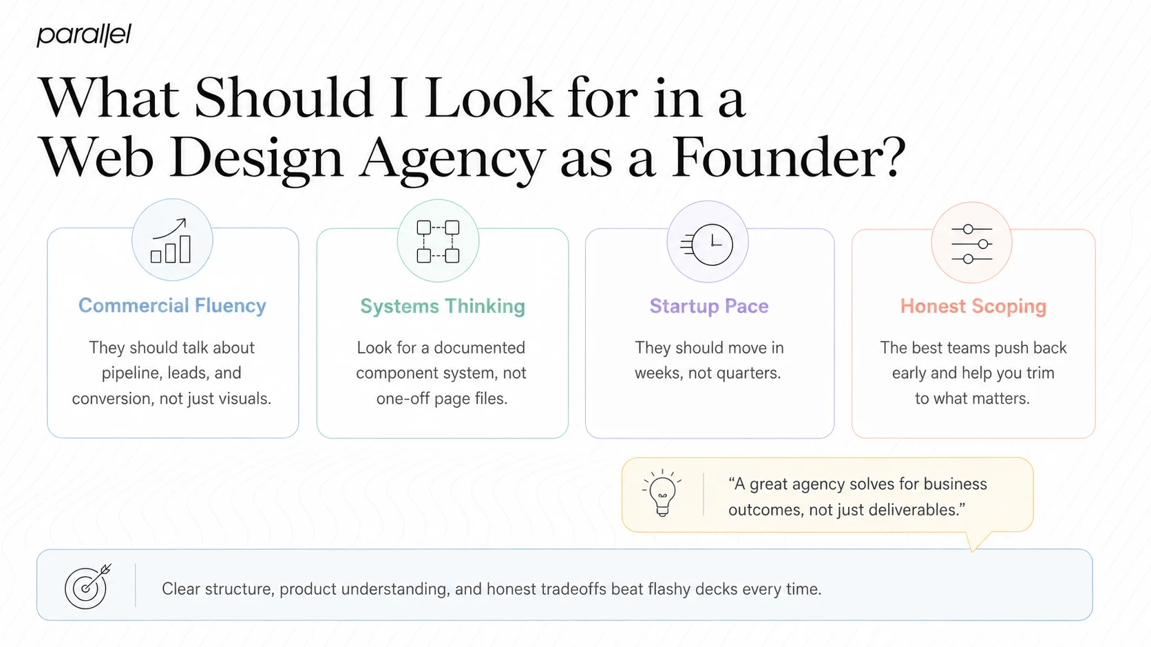 What Should I Look for in a Web Design Agency as a Founder?